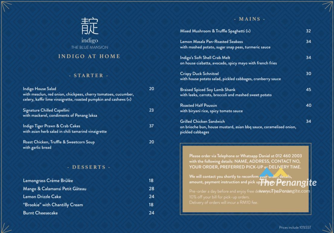 penang-restaurant-takeaway-delivery-indigo-blue-mansion-menu | The